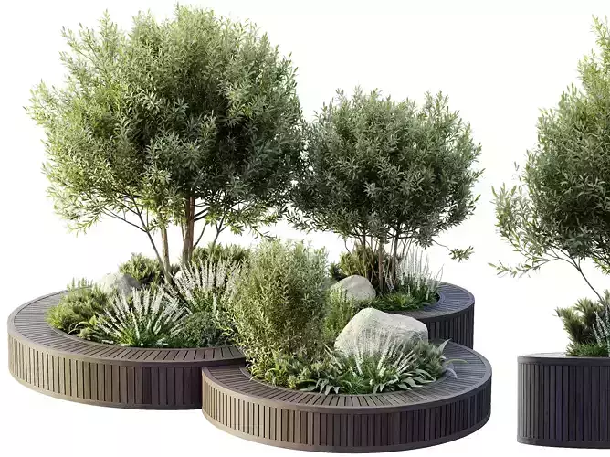 AV OutdoorPlant Landscape Alpine Hill Design Garden Greenery03 