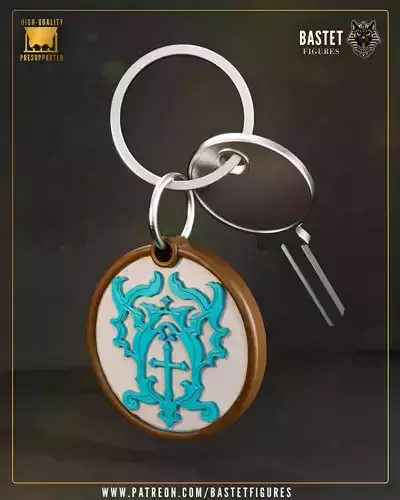 Richter Belmont Keychain I Castlevania