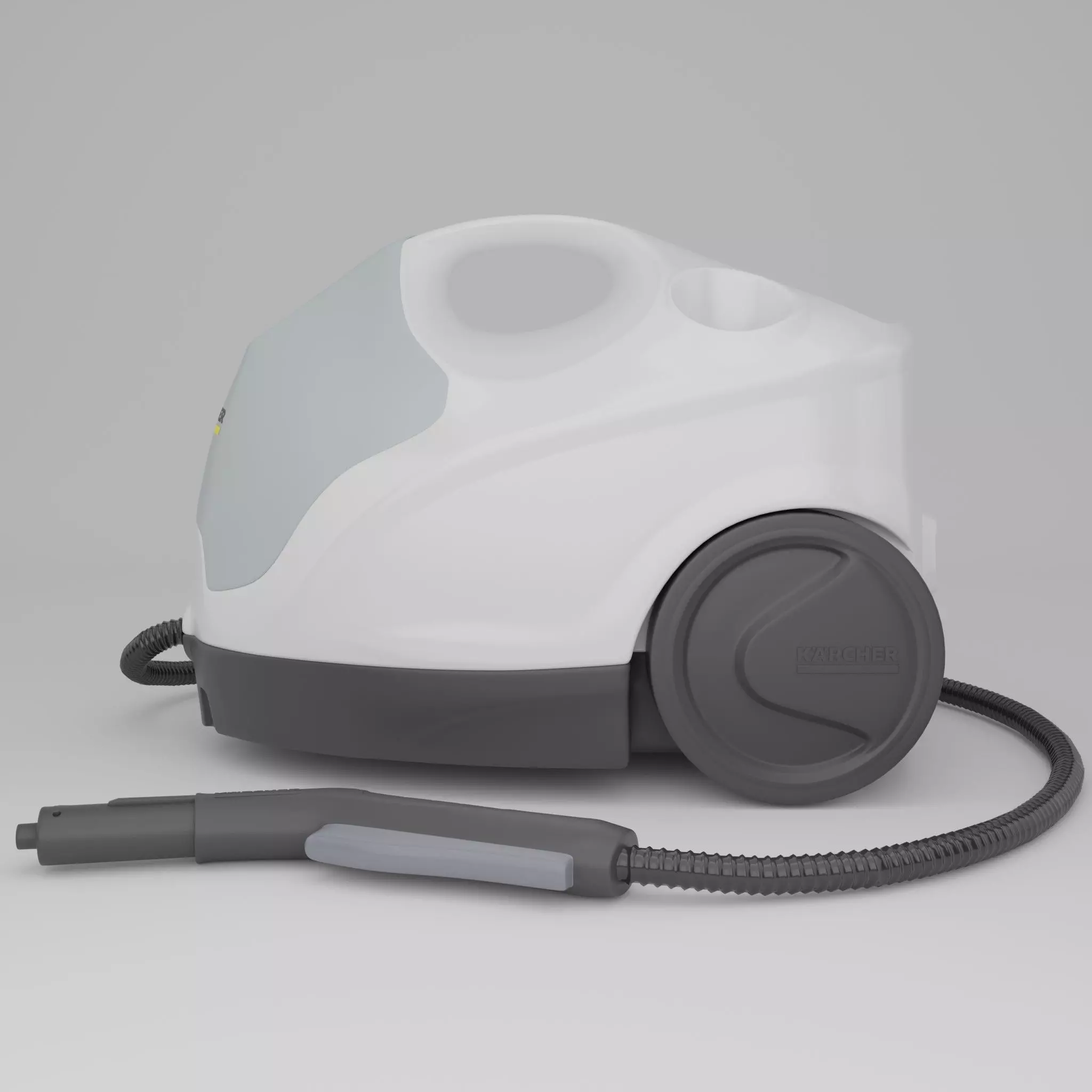 Steam cleaner Low-poly 3D model_10