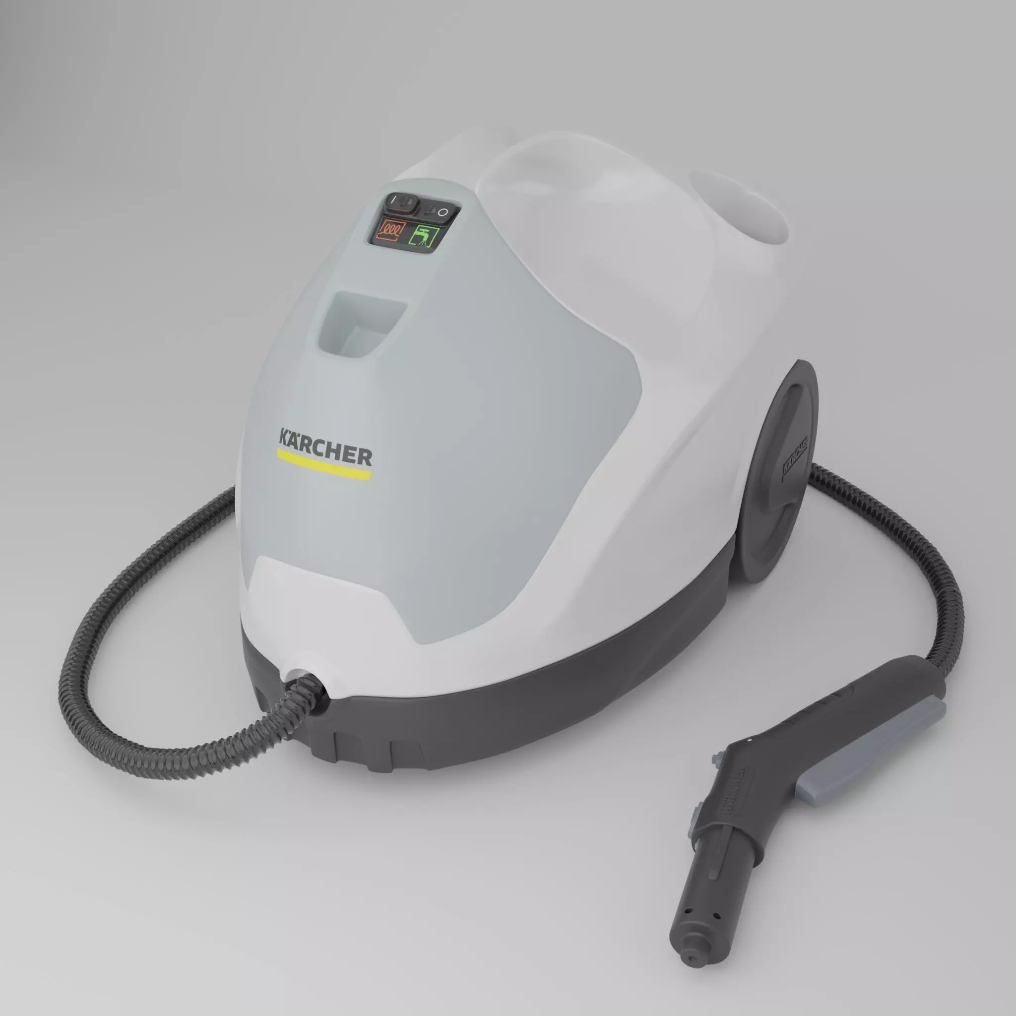 Steam cleaner Low-poly 3D model_6