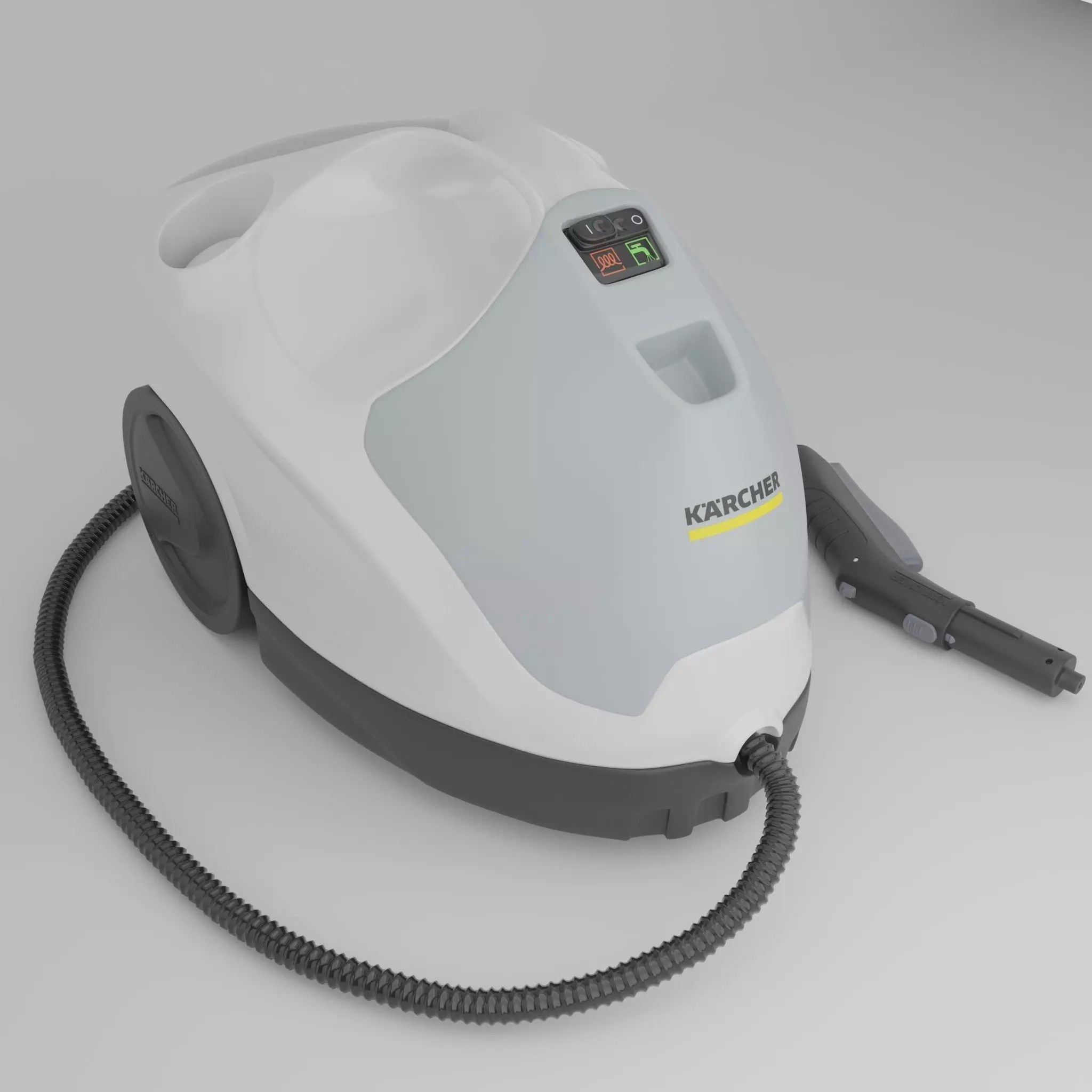 Steam cleaner Low-poly 3D model_7