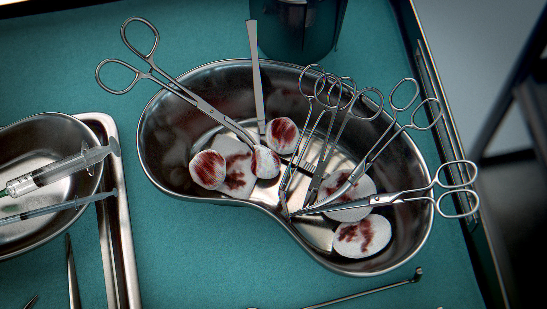 Surgical Instruments - Medical Equipment Collection Low-poly 3D model_3