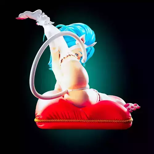 Officer Rhu  Felicia Inspired 3D Printable Statue