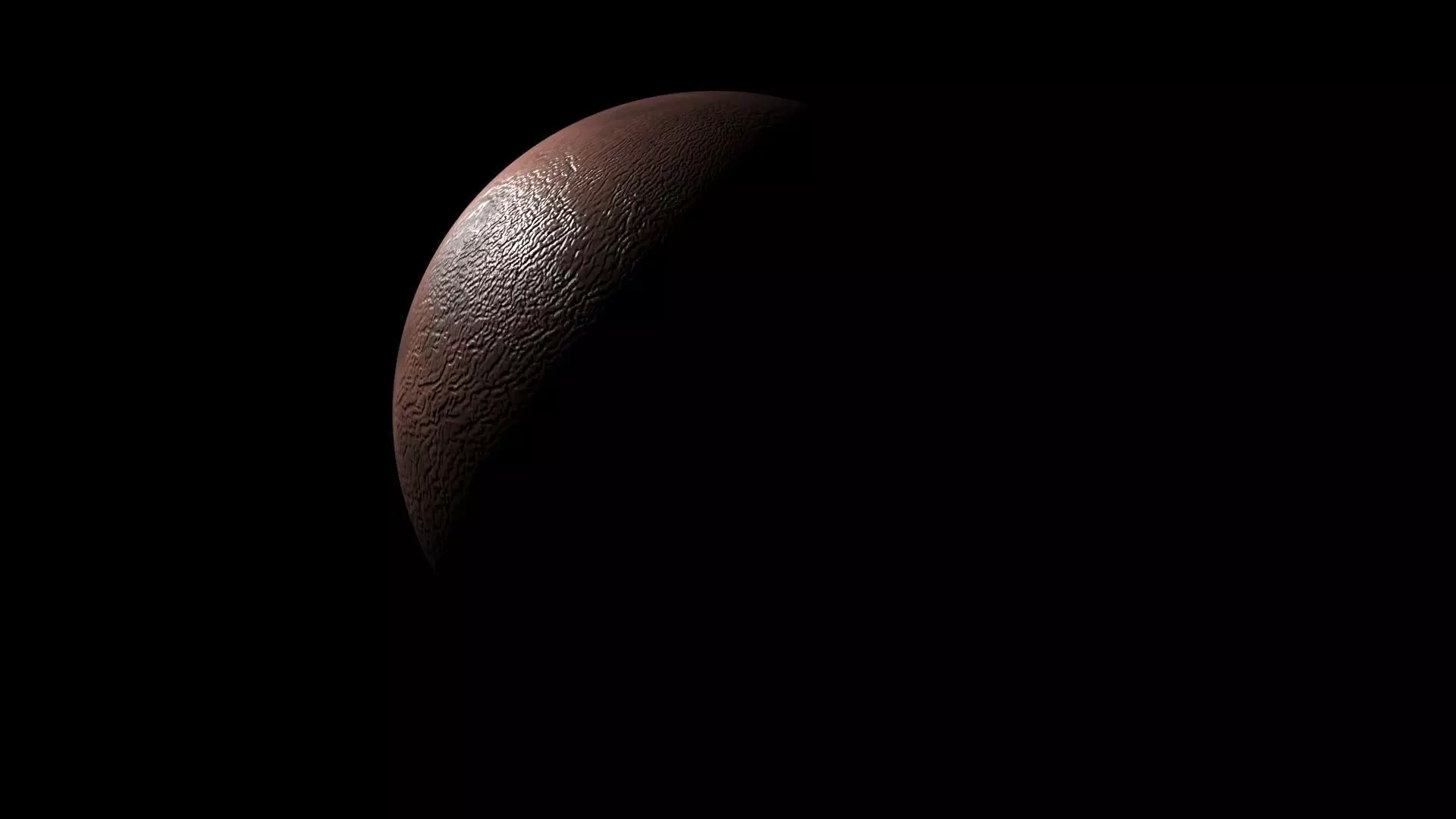 Gonggong Planet 3D model_5