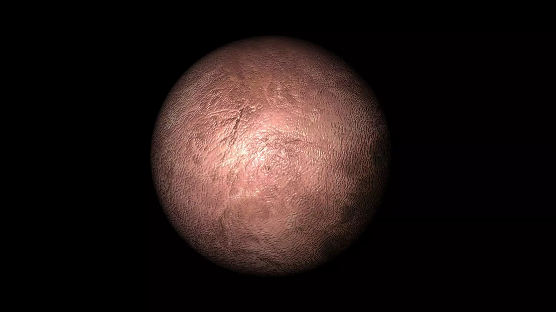 Gonggong Planet 3D model_0