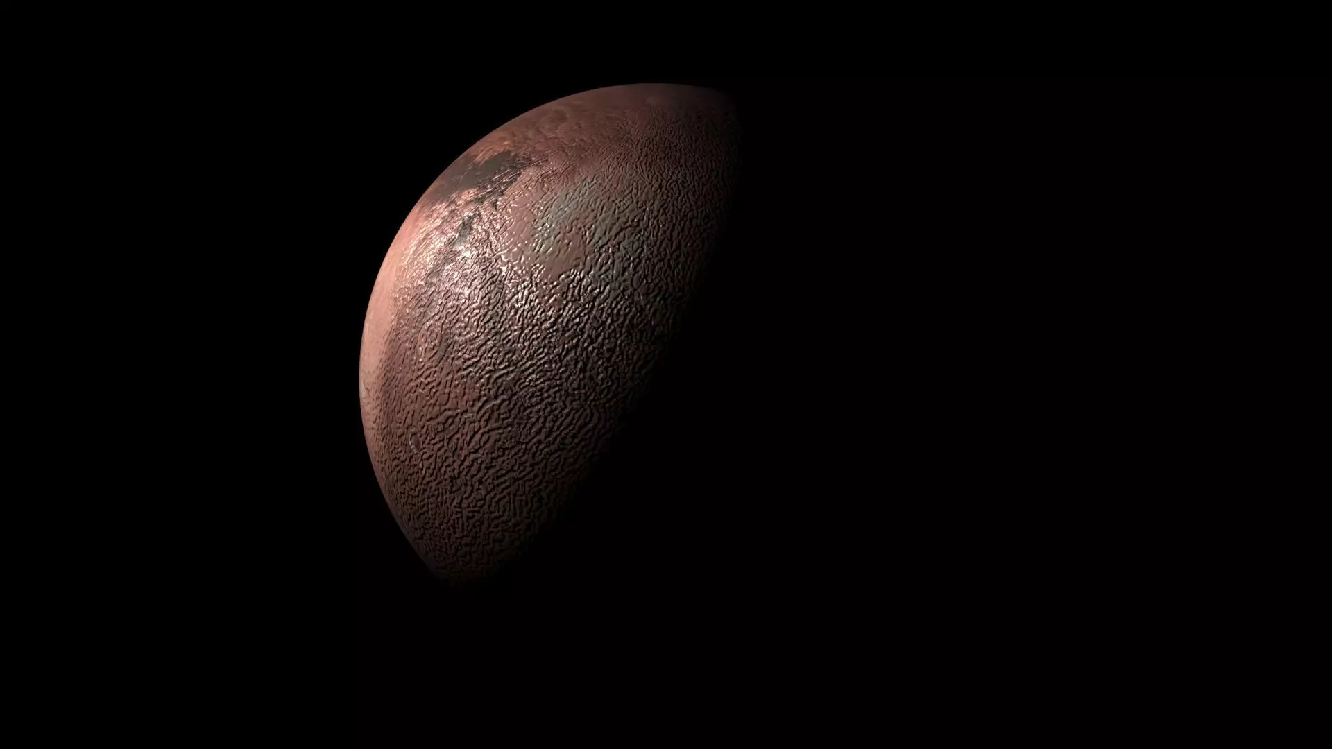 Gonggong Planet 3D model_3