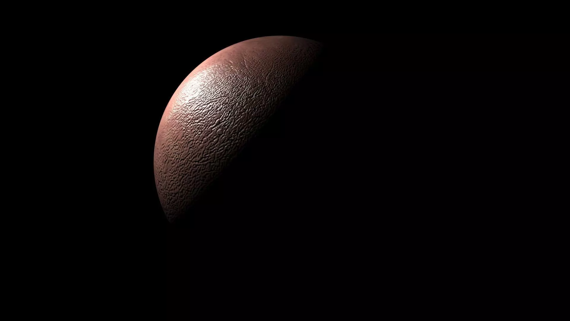 Gonggong Planet 3D model_7