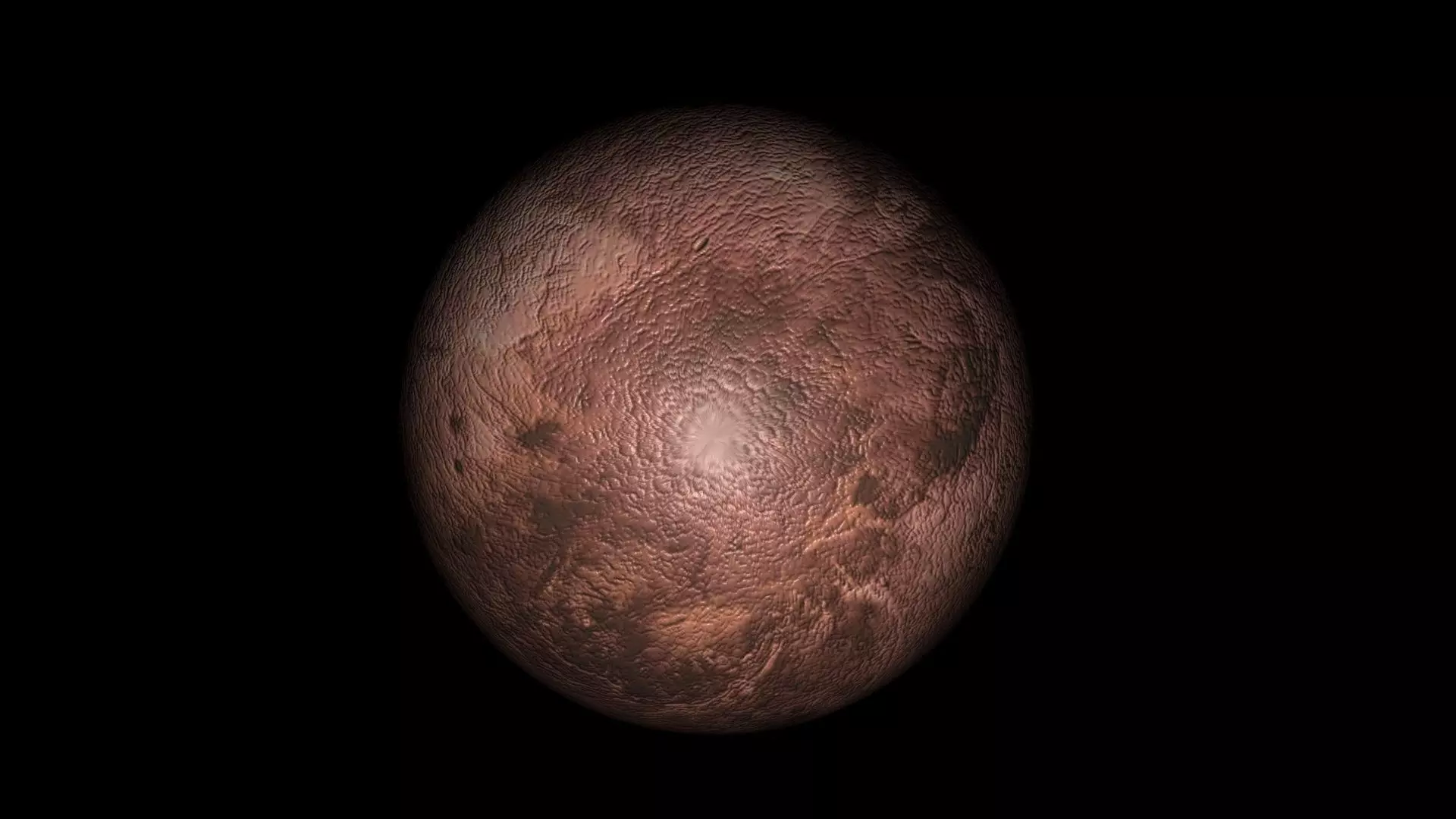 Gonggong Planet 3D model_10