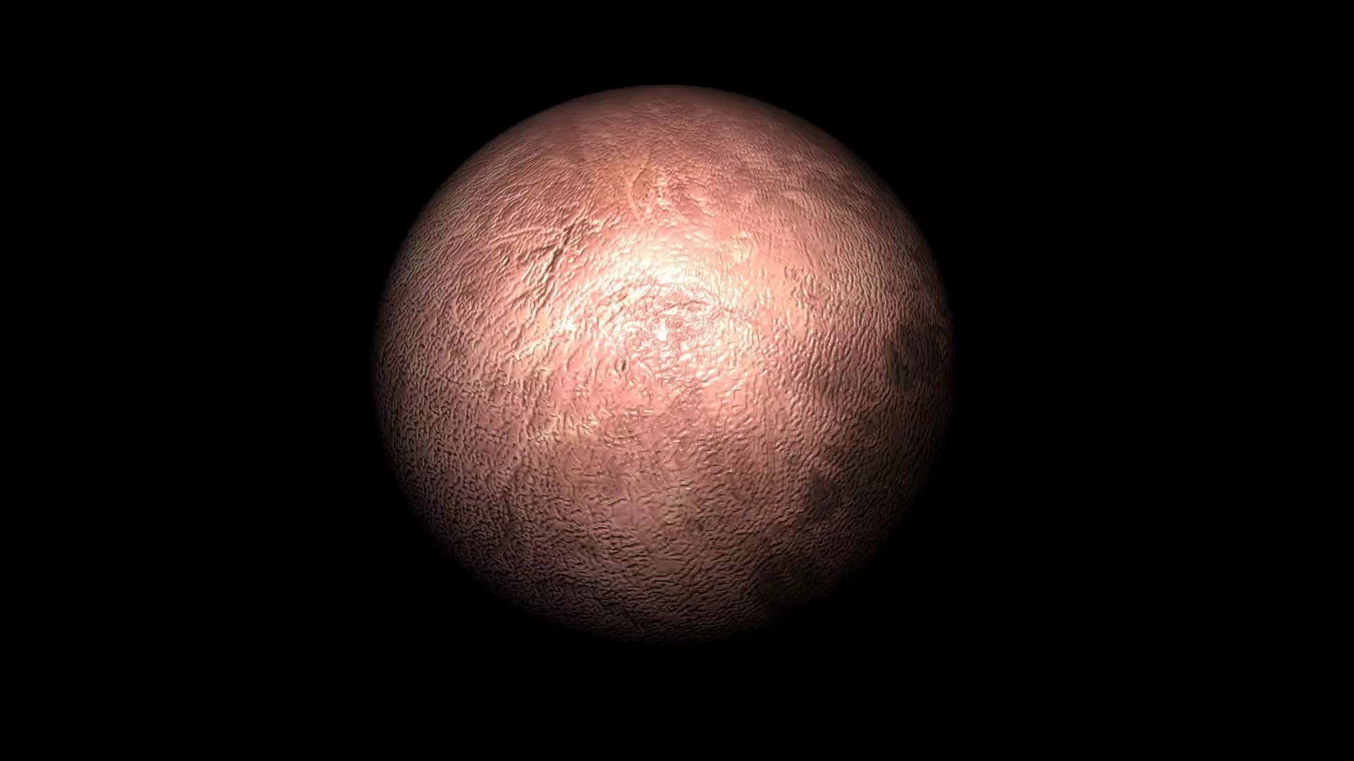 Gonggong Planet 3D model_8