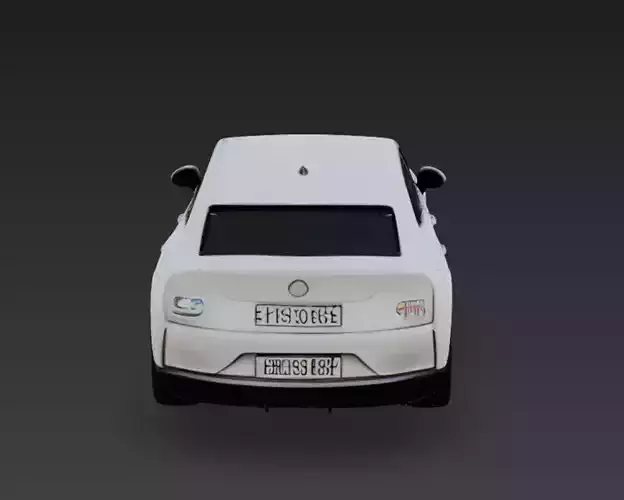 Porsche Macan 2024 - High-Poly Realistic 3D Model 3D model 6
