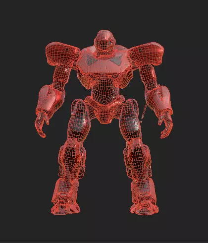 Robots Pack 3 Low-poly 3D model_21