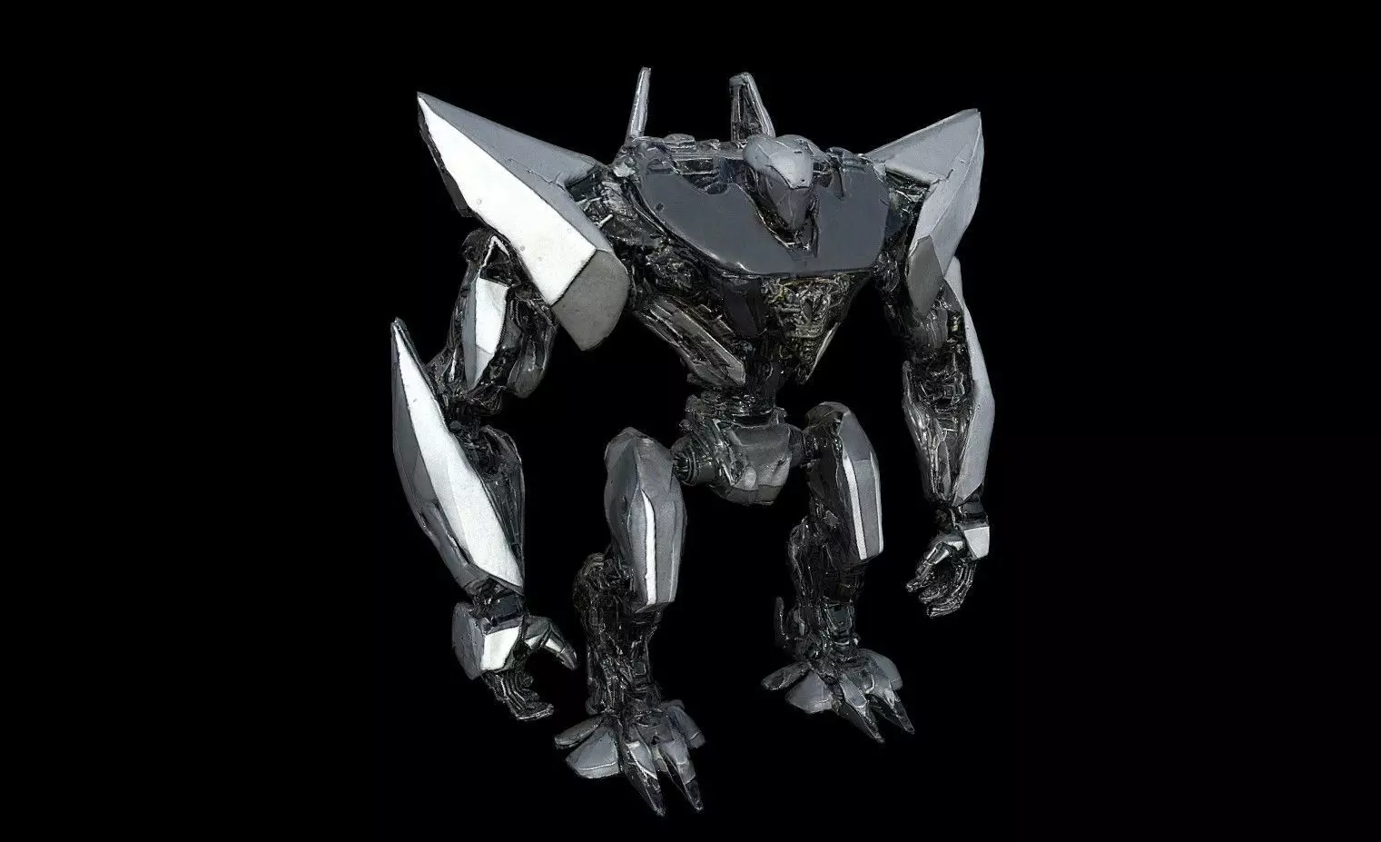 Robots Pack 3 Low-poly 3D model_7