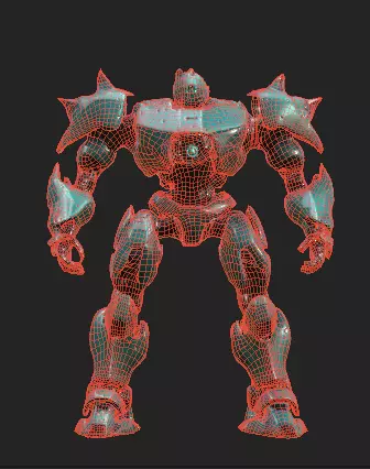 Robots Pack 3 Low-poly 3D model_24