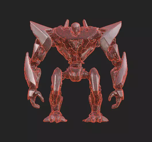 Robots Pack 3 Low-poly 3D model_23