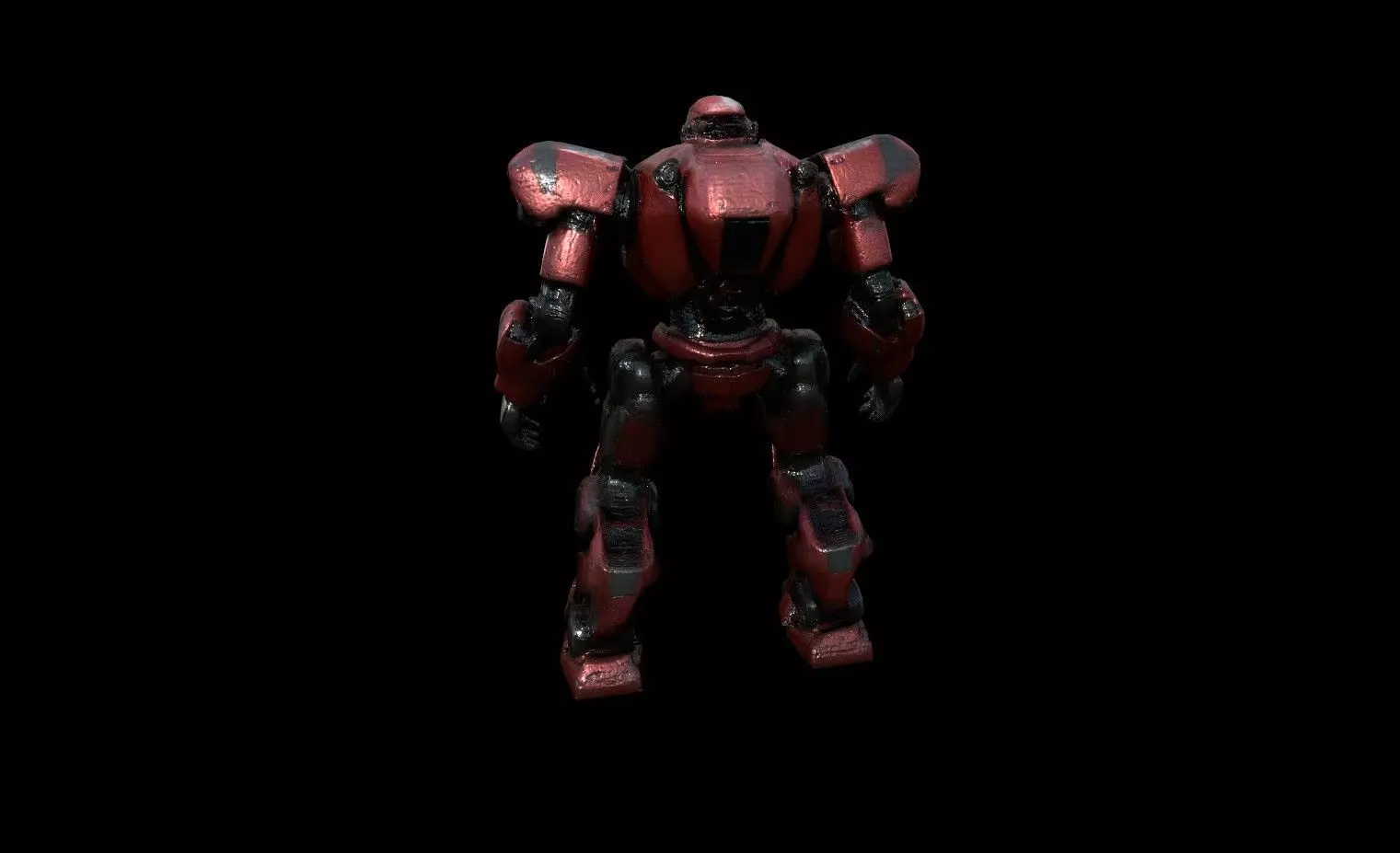 Robots Pack 3 Low-poly 3D model_17