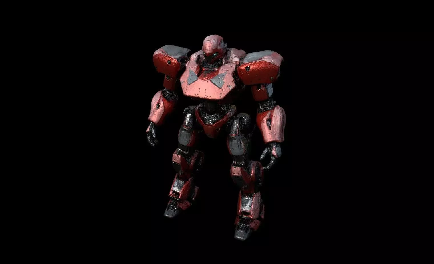 Robots Pack 3 Low-poly 3D model_13