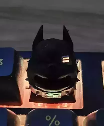 V Bulldog Head Keycap