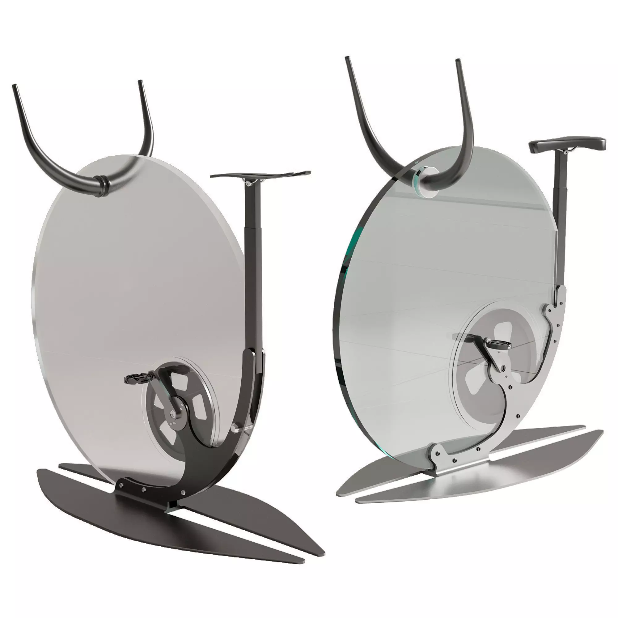 GYM Glass Exercise bikes A 3D model