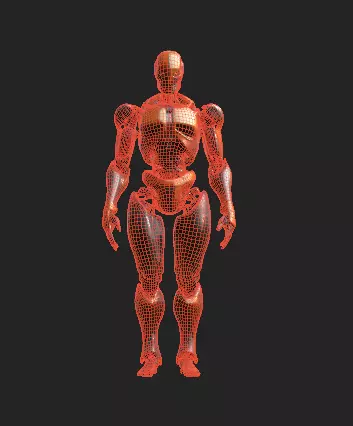 Robots Pack 6 Low-poly 3D model_28