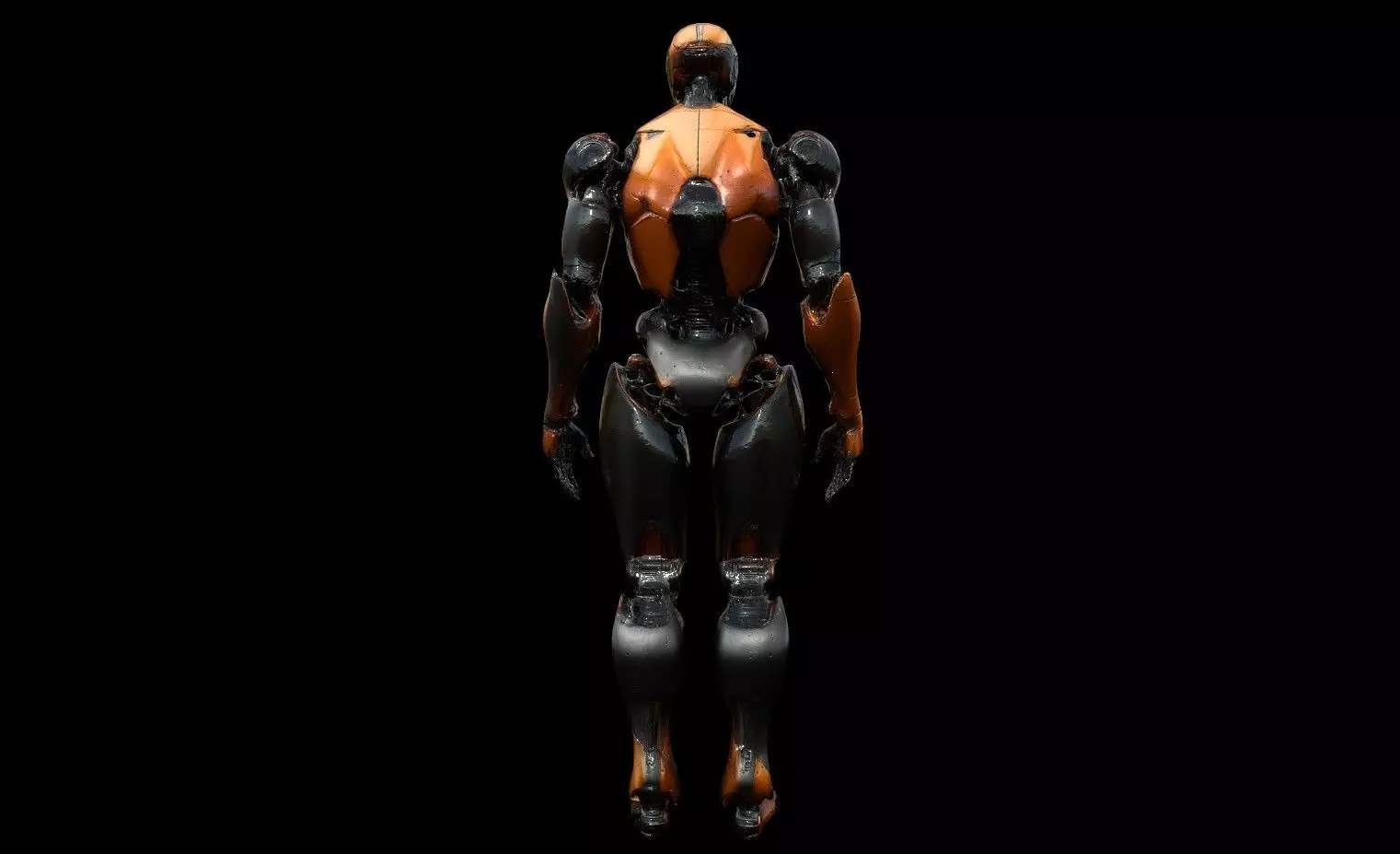 Robots Pack 6 Low-poly 3D model_23