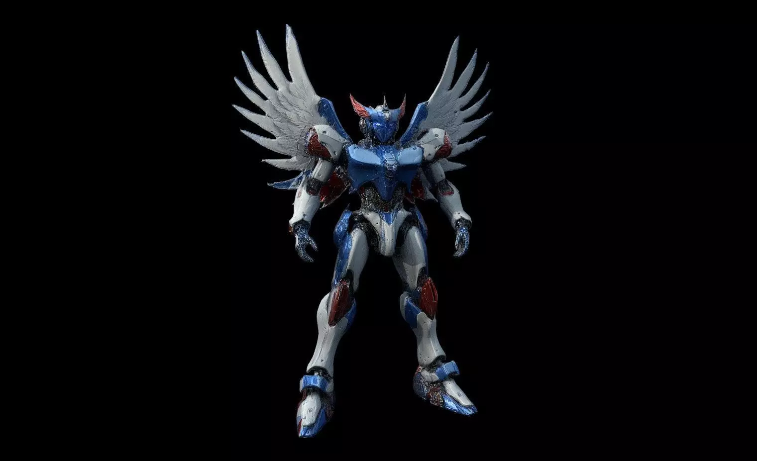 Robots Pack 6 Low-poly 3D model_7