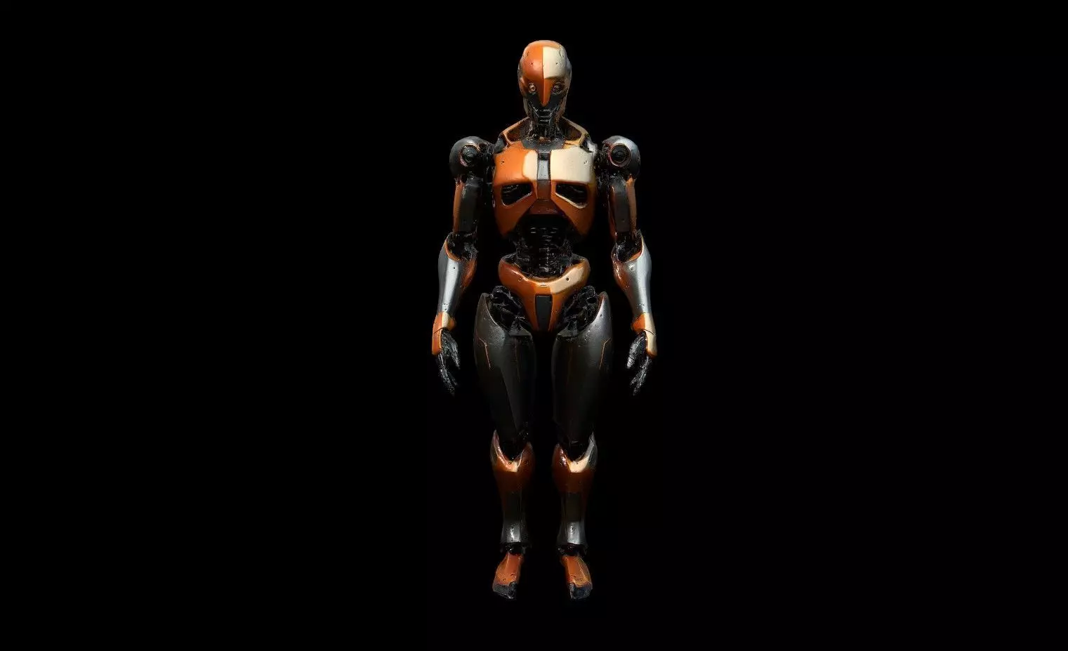 Robots Pack 6 Low-poly 3D model_3