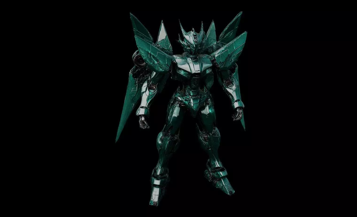 Robots Pack 6 Low-poly 3D model_6