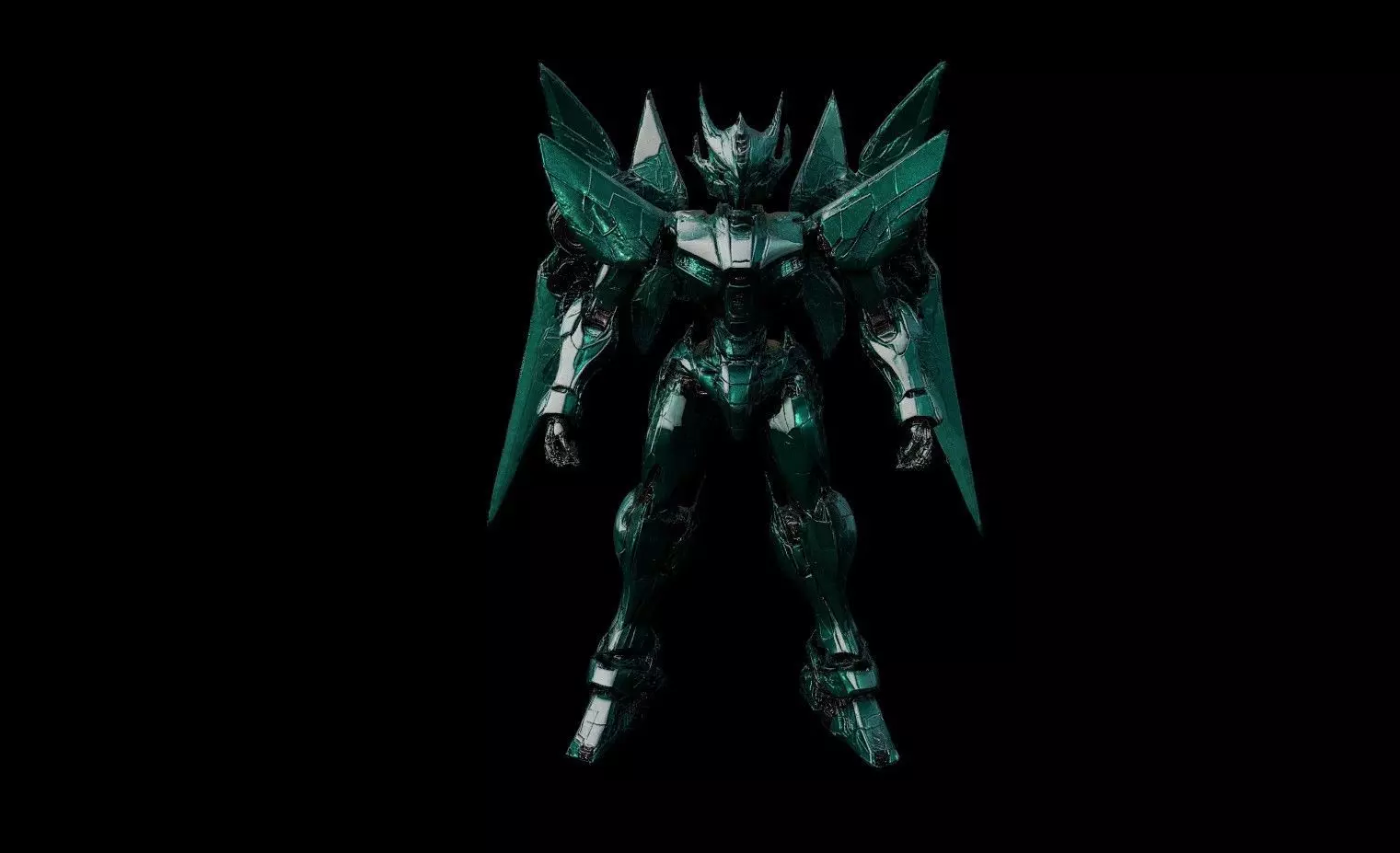 Robots Pack 6 Low-poly 3D model_1