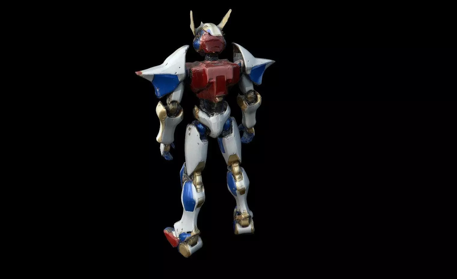 Robots Pack 6 Low-poly 3D model_20