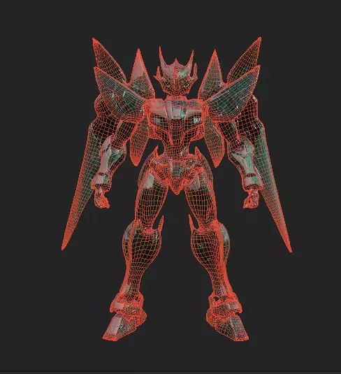 Robots Pack 6 Low-poly 3D model_26