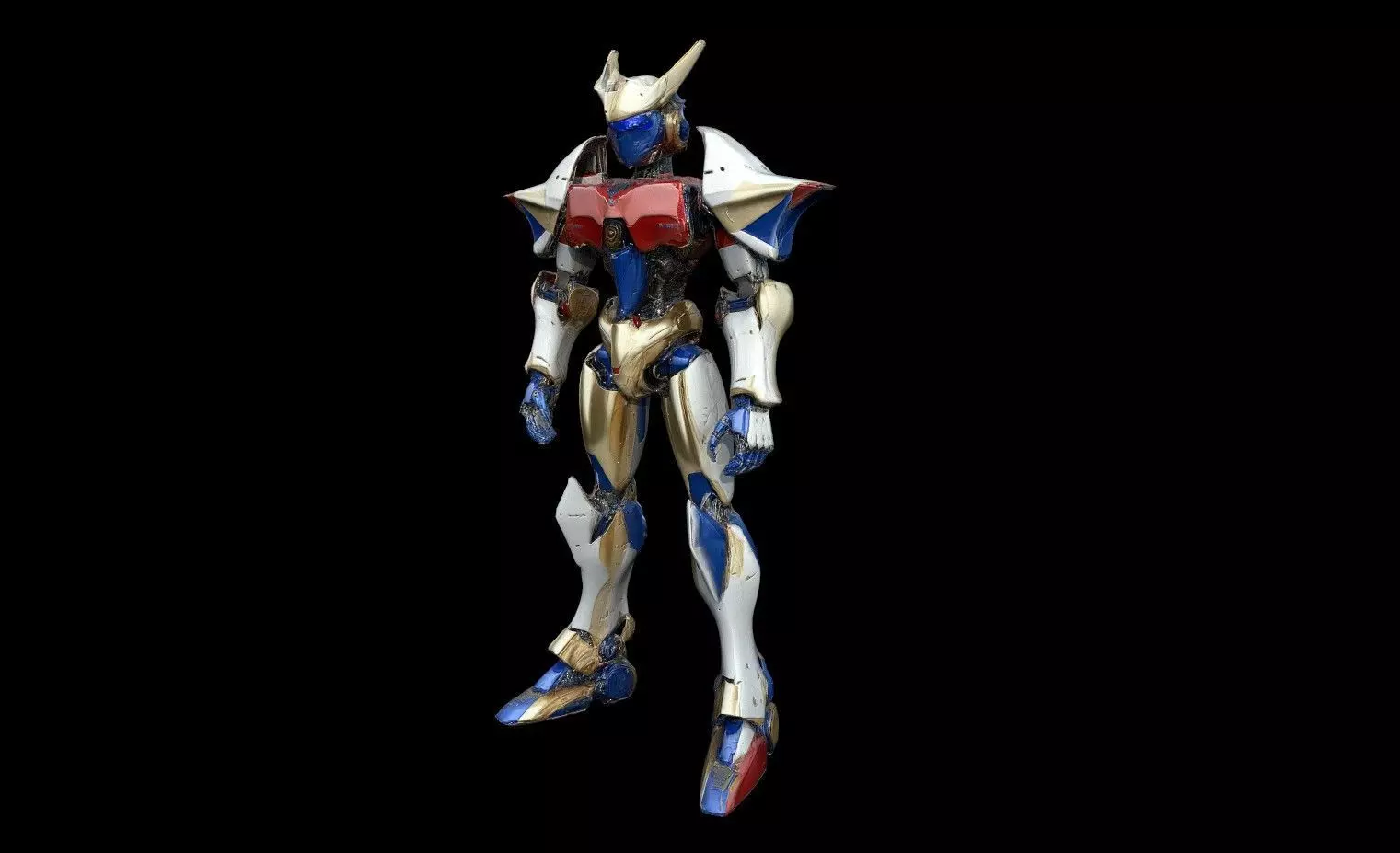 Robots Pack 6 Low-poly 3D model_15