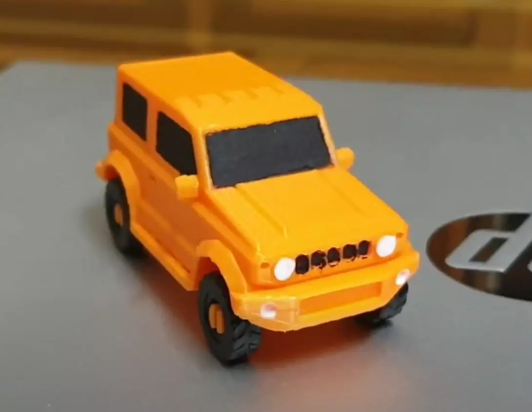 Low Poly Suzuki Jimny 3D print model_4