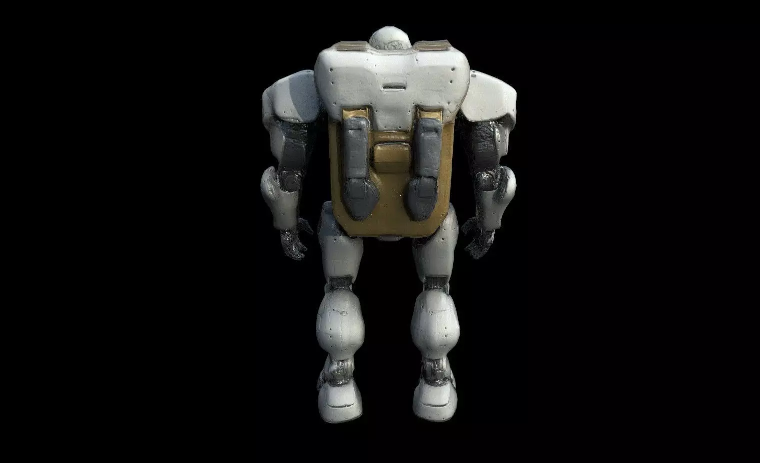 Robots Pack 8 Low-poly 3D model_23