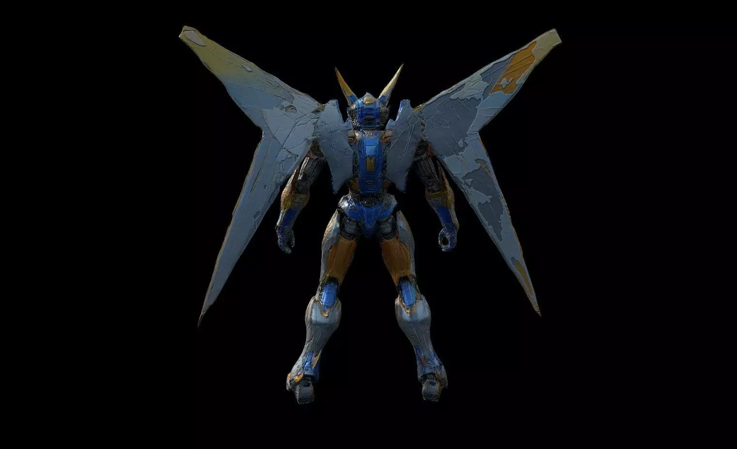 Robots Pack 8 Low-poly 3D model_21