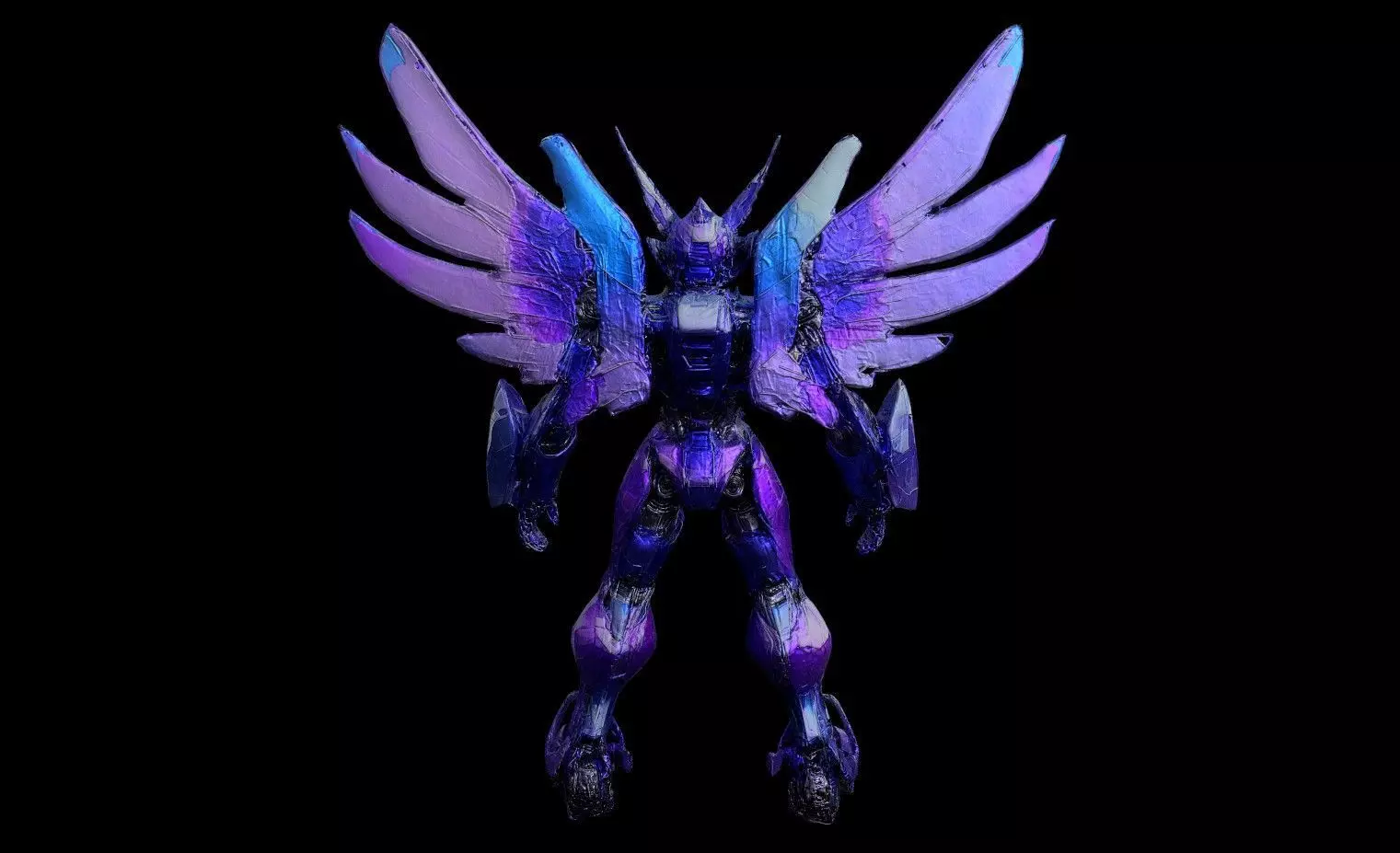 Robots Pack 9 Low-poly 3D model_24