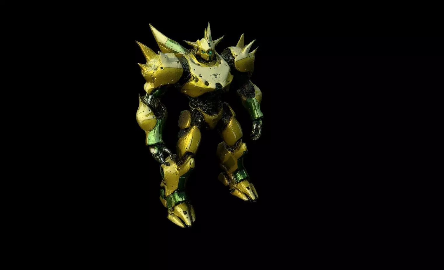 Robots Pack 9 Low-poly 3D model_6