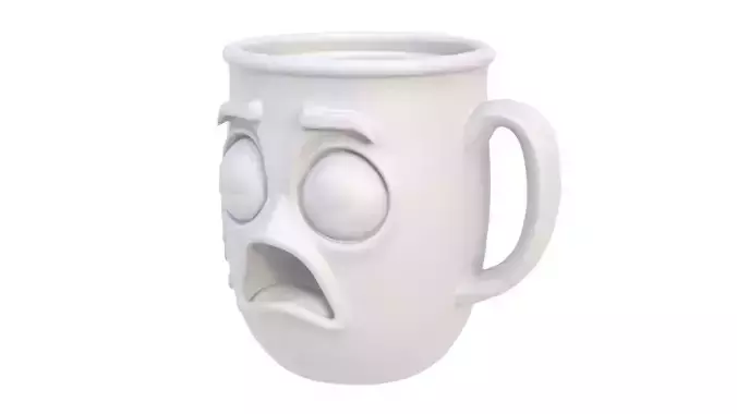 Mug crying