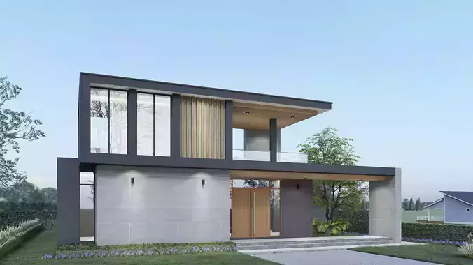 modern house