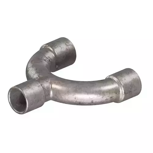 Rusty U Pipe Fitting 3D model