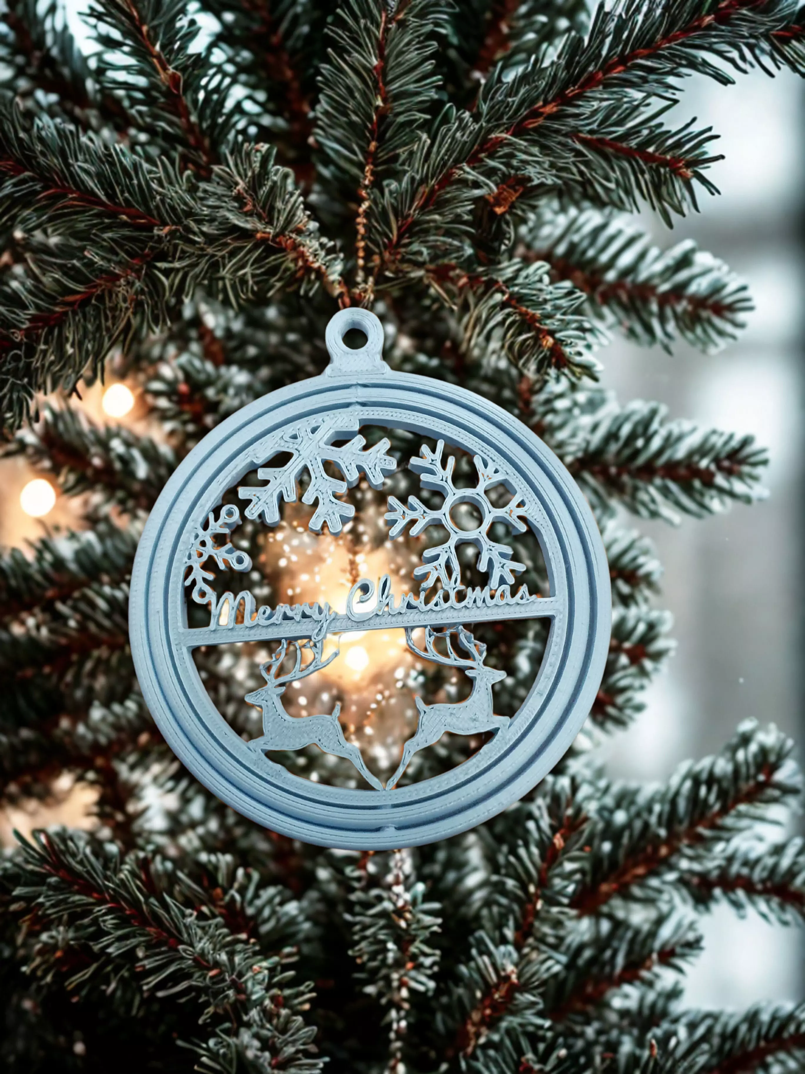 christmas ornament 3D print model_0
