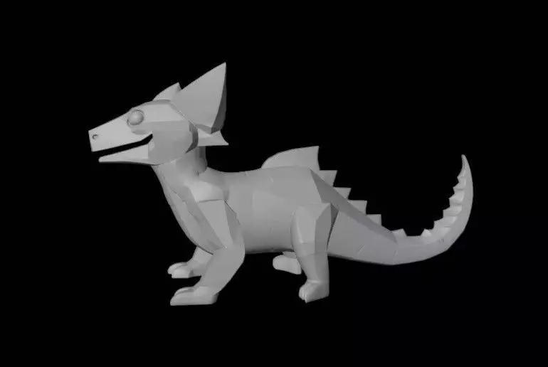 Dragon 3D print model_0