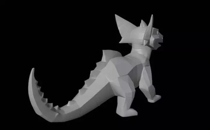 Dragon 3D print model_2