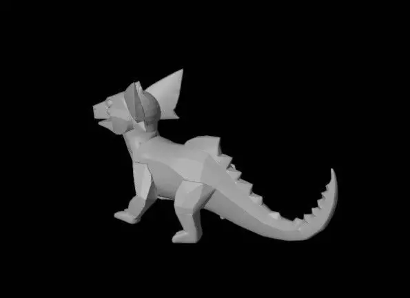 Dragon 3D print model_4