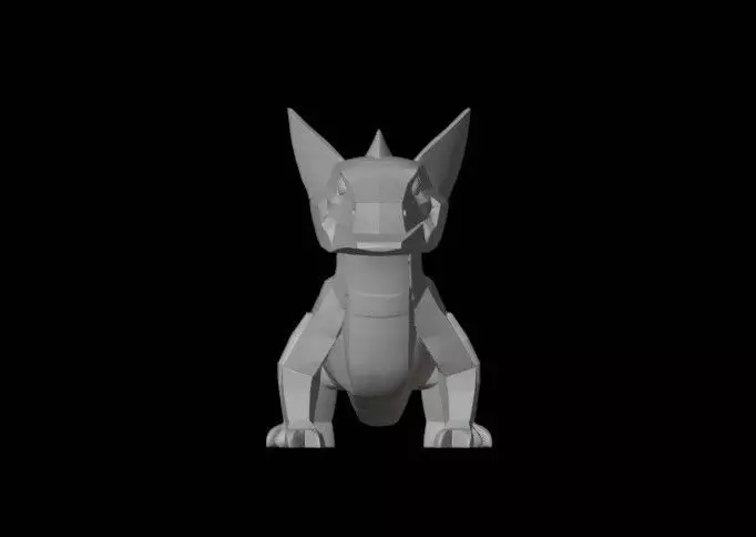 Dragon 3D print model_1