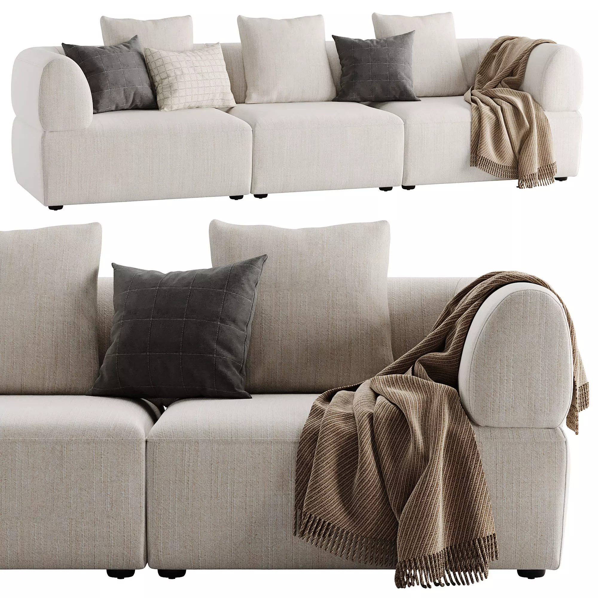 Courtney Sofa 3D model