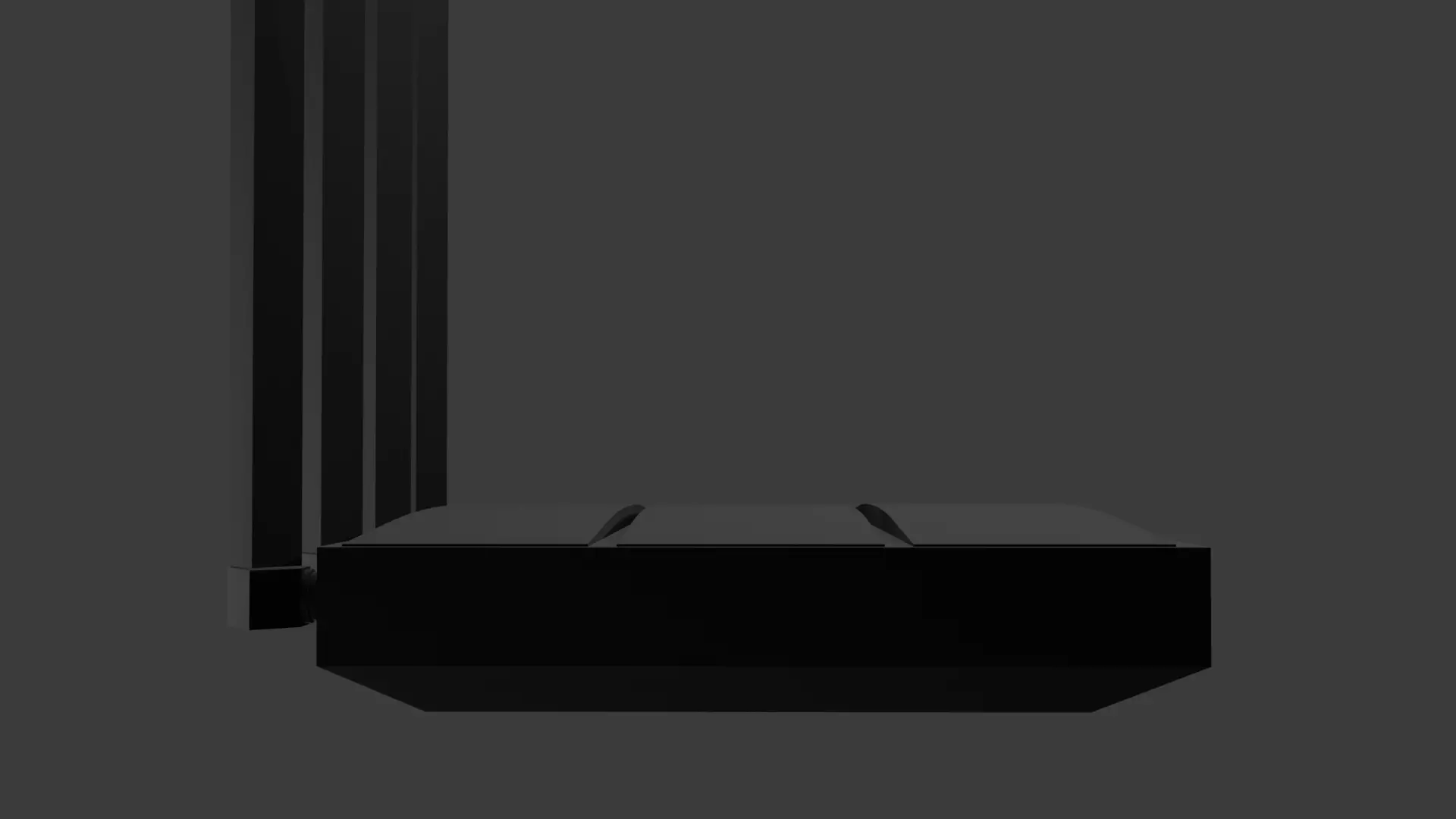 Router Free low-poly 3D model_2