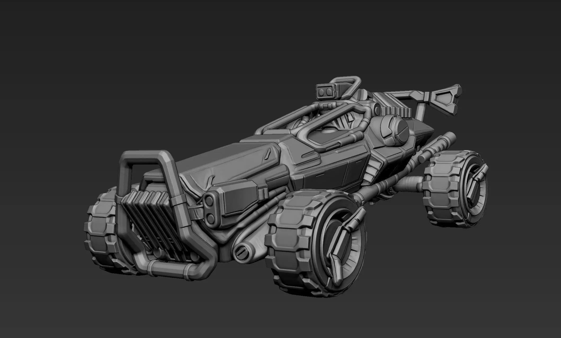 Sci-Fi Vehicles Part 1 3D model_10