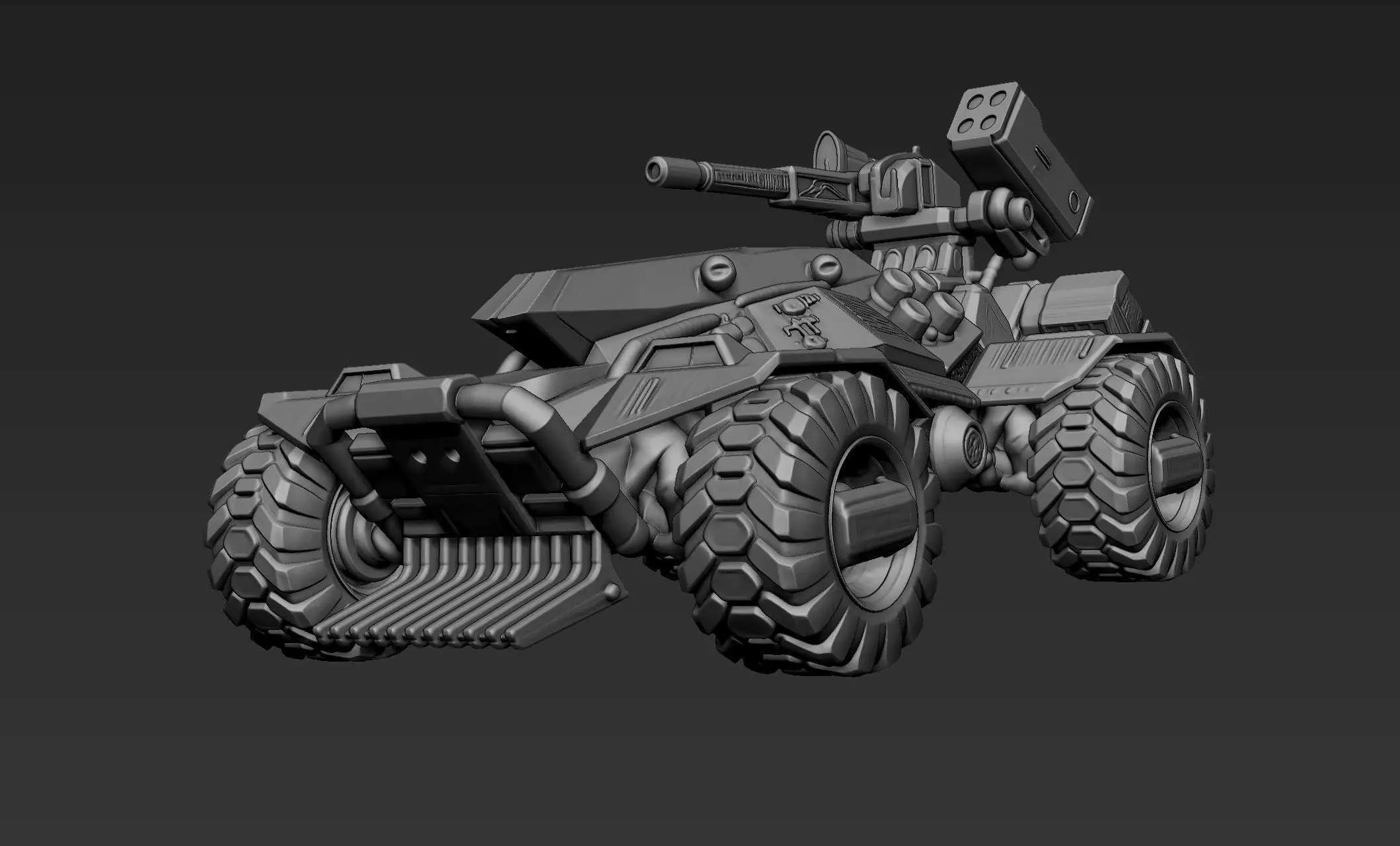 Sci-Fi Vehicles Part 1 3D model_8