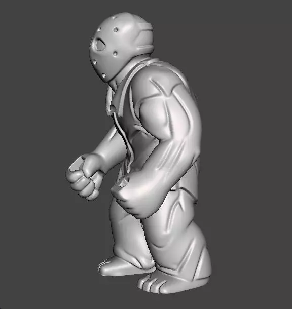 RICK TAYLOR PLASTIC FIGURE MODEL SCULPTURE STATUE TOY 3D print model_3