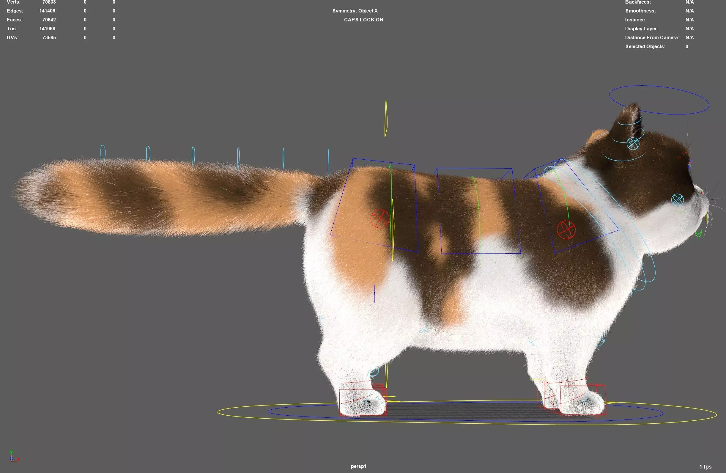 Cute Cat 3D model_6